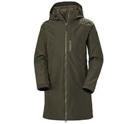 Helly Hansen Donna Long Belfast Winter Jacket, Verde scuro, XS