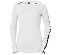 Helly Hansen Donna Maglia Termica HH Lifa Crew, S, Bianco