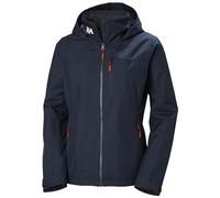 Helly Hansen Donna W Crew Midl 2.0 Giacca con cappuccio, Blu Navy, M