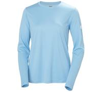 Helly Hansen Donna W HH Tech Crew LS 2.0, Acqua, M