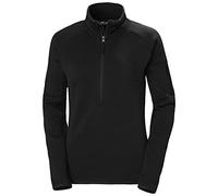 Helly Hansen Donna W Varde 1/2 Zip 2.0, Nero, XL
