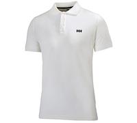 Helly Hansen Driftline Polo, Maglia a Maniche Corte, Design Sportivo e Casual Uomo, S, Bianco (White)