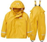 Helly Hansen Enfants Unisexe K Bergen 2.0 Pu Ensemble de pluie, Jaune Essentiel, 7