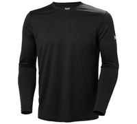 Helly Hansen Intimo sintetico Tech Crew 2.0 manica lunga nero XXL