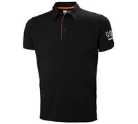 Helly-Hansen Evo Polo/Kensington Polo da uomo, classica polo per abbigliamento casual e professionale, 990 Nero, X-Small