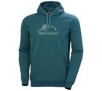 Helly Hansen Felpa con Cappuccio da Uomo Nord Graphic Pull Over, Dark Creek, XL