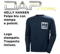 HELLY HANSEN - Felpa grafica girocollo con polsini 300 g/m² - trasporto incluso