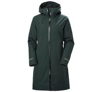 Helly Hansen Donna Aspire Rain Coat, Verde scuro, L