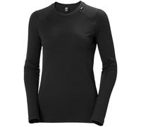 Helly Hansen Femmes Poids moyen équipage W Lifa Merino, Noir, S