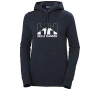 Helly Hansen Femmes Sweat à capuche graphique W Nord, Bleu Marine, XL
