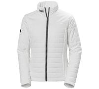 Helly Hansen Femmes Veste isolée W Crew 2.0, Blanc, 3XL