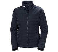 Helly Hansen Femmes Veste isolée W Crew 2.0, Bleu Marine, 3XL