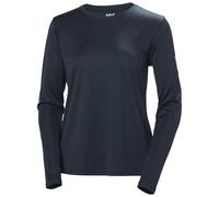 Helly Hansen Femmes W HH Tech Crew LS 2.0, Bleu Marine, XS
