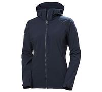 Helly Hansen Femmes W Paramount Hood Softshell Jkt, Bleu Marine, XS