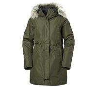 Giacca con cappuccio Helly Hansen Senja Parka verde kaki donna - XS