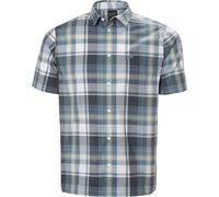 HELLY HANSEN Fjord Qd Ss Shirt 2.0 - Uomo - Grigio / Nero / Verde - Taglia XL- modello 2026