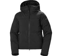Helly-Hansen - Giacca da sci da donna isolata e impermeabile - W Nora Short Puffy Jacket Black in Poliestere Riciclato - Taglia S - Nero