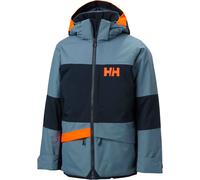 Helly-Hansen - Giacca da sci impermeabile e isolante - Jr Summit 2.0 Jacket Navy in Poliestere Riciclato - Taglia Bambino 12a - Blu navy