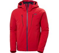 Helly-Hansen - Giacca da sci impermeabile, traspirante e isolante in Primaloft® - Alpha 4.0 Jacket Red per Uomo in Pelle - Taglia M - rosso