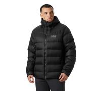 Helly-Hansen Piumino da uomo Glacier - Piumino idrofobo alleato 800FP, isolamento PrimaLoft, cerniera YKK, cappuccio regolabile, 990 Nero, XX-Large