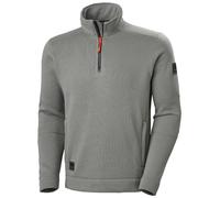 Helly Hansen Giacca Kensington 1/2 Zip Knitted Mid Grey 4XL