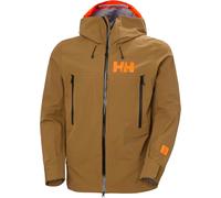 Helly-Hansen - Giacca protettiva impermeabile e traspirante - Sogn Shell 2.0 Jacket Sepia in Pelle - Taglia L - Marrone