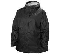 Helly Hansen Loke Plus, giacca antipioggia, donna, nero 3X Black