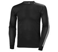 T-shirt Helly Hansen HH Dry Stripe Crew manica lunga nero - L