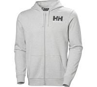 Helly Hansen HH Logo Full Zip Felpa con cappuccio Grey Melange XL