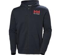 Felpa da uomo Helly Hansen HH Logo Fz Hoodie Taglia: M / Colore: blu scuro