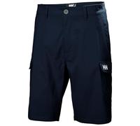 Helly Hansen HH Qd Cargo - Pantaloncini Cargo da Uomo, 28 cm, Blu Navy, 52