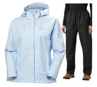 Helly Hansen HH Rain/Seven J giacca impermeabile, donna, nero/blu