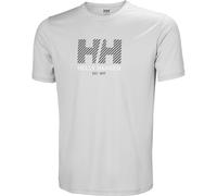 T-shirt Helly Hansen Tech Graphic 2.0 bianco grigiastro - XXL