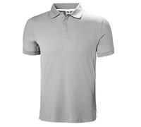 Polo Helly Hansen Crewline maniche corte grigio chiaro - L