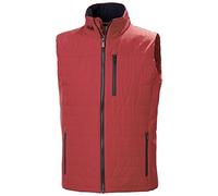 Helly Hansen Hommes Gilet isolé Crew 2.0, Rouge, 3XL