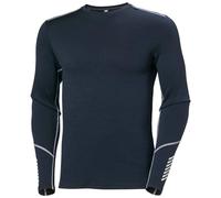Maglia intima Helly Hansen Lifa Merino Midweight Crew manica lunga blu oceano - L