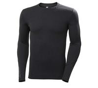 Helly Hansen Hommes Lifa Merino Poids Moyen Crew, Noir, XL