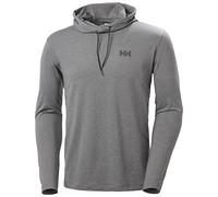 Helly Hansen Uomo Felpa Verglas Con Cappuccio Leggera, 2XL, Ebano