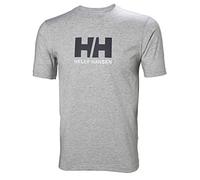 T-Shirt Helly Hansen Logo manica corta grigio logo grigio scuro - S