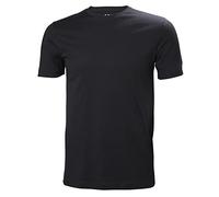 T-shirt Helly Hansen Crew 2.0 manica corta nero intenso - M