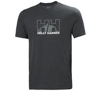 Helly Hansen Hommes T-shirt graphique Nord, Ebène, M
