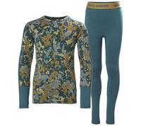 Helly Hansen JR Graphic Lifa Merino Set Dark Creek Splash Camo 104/4 Itimo termico