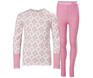 Helly Hansen Jr Graphic LIFA Merino Set Calzamaglia Termica Unisex - Bambini e Ragazzi