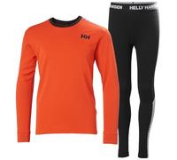 Helly Hansen Jr HH LIFA Active Set Base Strato Inferiore, 147 Pomodoro Ciliegio, 8 Anni Unisex-Bambini