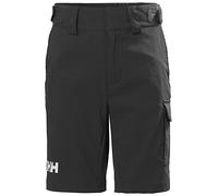 Helly Hansen Jr HH Qd-Pantaloncini Cargo, 980 Ebano, 8 Anni Unisex-Bambini