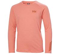 Helly Hansen Jr Loen Tech LS Top Camicia, Peach Echo, 16 Anni Unisex-Bambini e Ragazzi