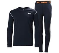 Completo Helly Hansen Lifa Active blu marino arancione bambini - 12