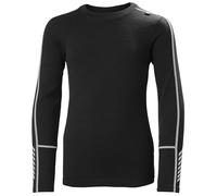 Helly Hansen Junior Unisexe Jr Lifa Merino Poids Moyen Set, Noir, 14