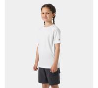Helly Hansen Juniors' Tech T-shirt - White/Cream - 140