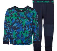 HELLY HANSEN K Graphic Lifa Merino Set - Bambino - Verde - Taglia 128- modello 2025